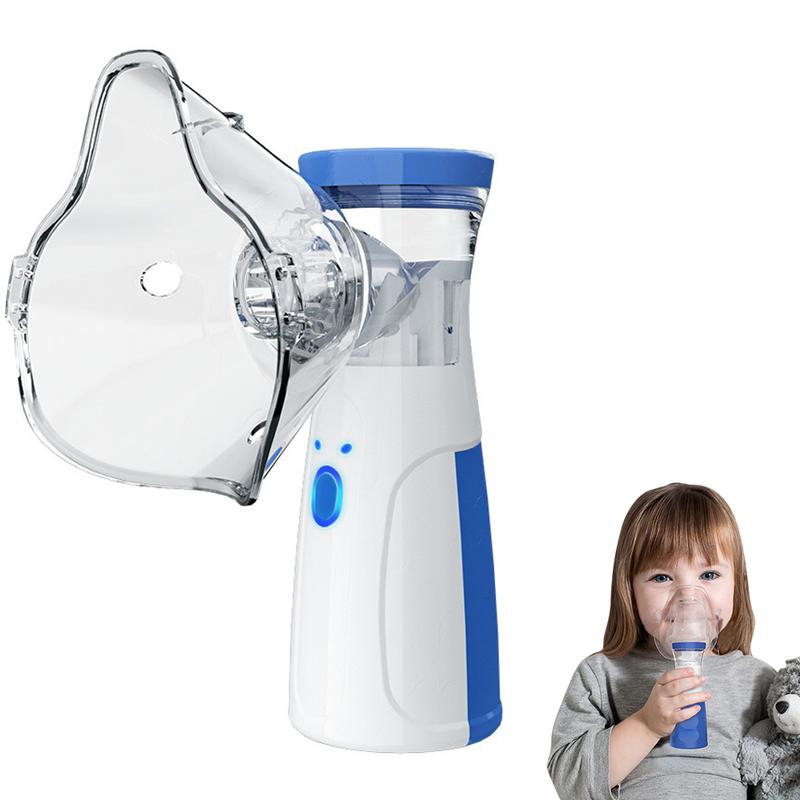 Portable Smart Humidifier with Auto-Cleaning & Dual Modes, Rechargeable Handheld Humidifier for Respiratory Care at Home/Travel, Adult & Kid-Friendly Design