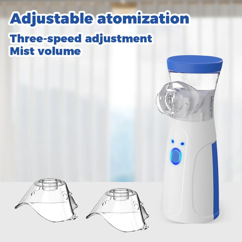 Portable Smart Humidifier with Auto-Cleaning & Dual Modes, Rechargeable Handheld Humidifier for Respiratory Care at Home/Travel, Adult & Kid-Friendly Design