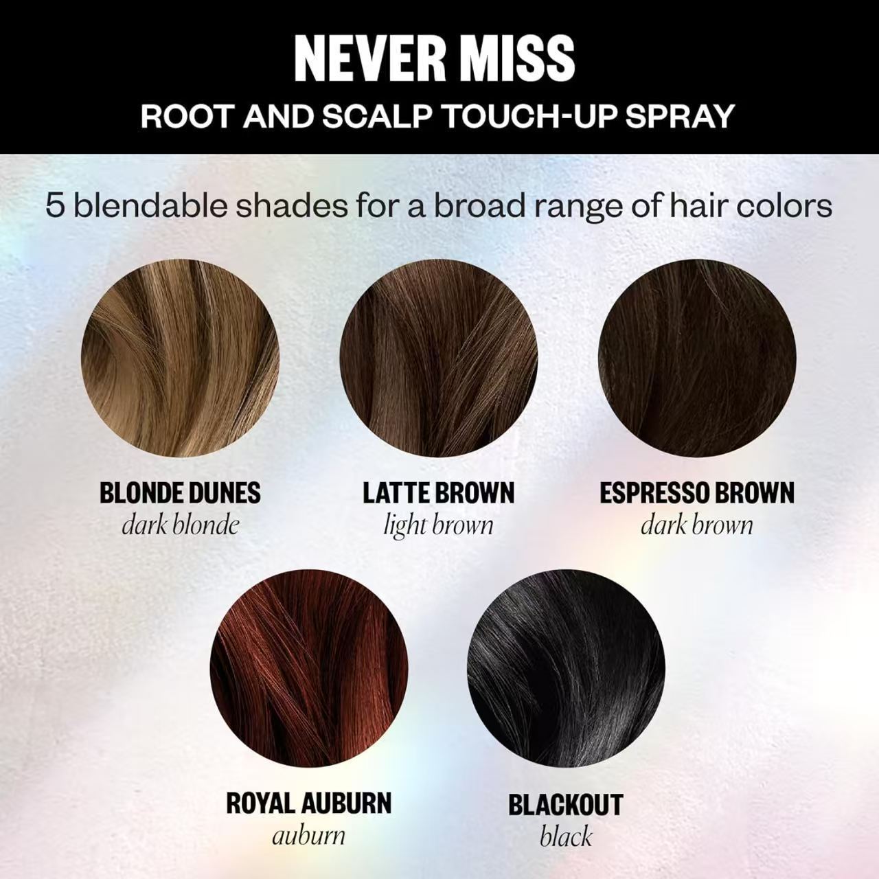 Never Miss Root and Scalp Touch-Up Spray